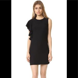 Elizabeth and James Black Ruffle Dress Size 2